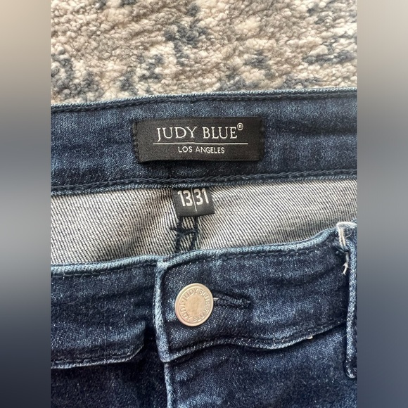 Judy Blue Slim Boot Cut 13/31 Dark Wash Denim - Picture 3 of 8